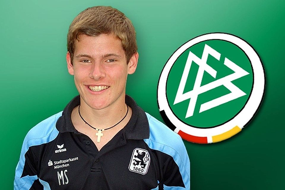 Matthias Strohmaier ist nun stolzer Junioren-Nationalspieler. Montage: FuPa