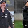 Stressige Osterwoche für Vilzings Coach Thorsten Kirschbaum (li.) und Hankofens Übungsleiter Tobias Beck. 