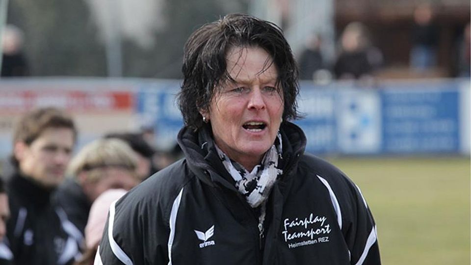 Sissy Raith führte 2009 das Echinger Männerteam in die Landesliga