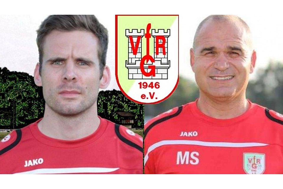 Henning Westphal (l) und Martin Schabert hören beim VfR Gommersdorf II nach Saisonende auf.