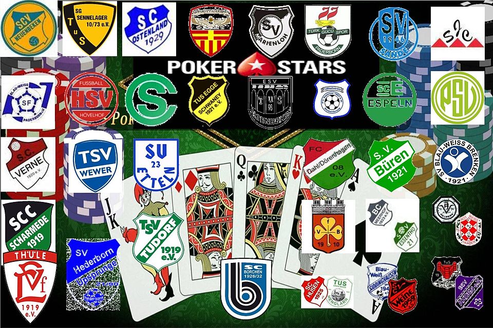 So könnte das Teilnehmerfeld des von SCV-Trainer Jan Welker organisierten Online-Pokerturniers aussehen. 