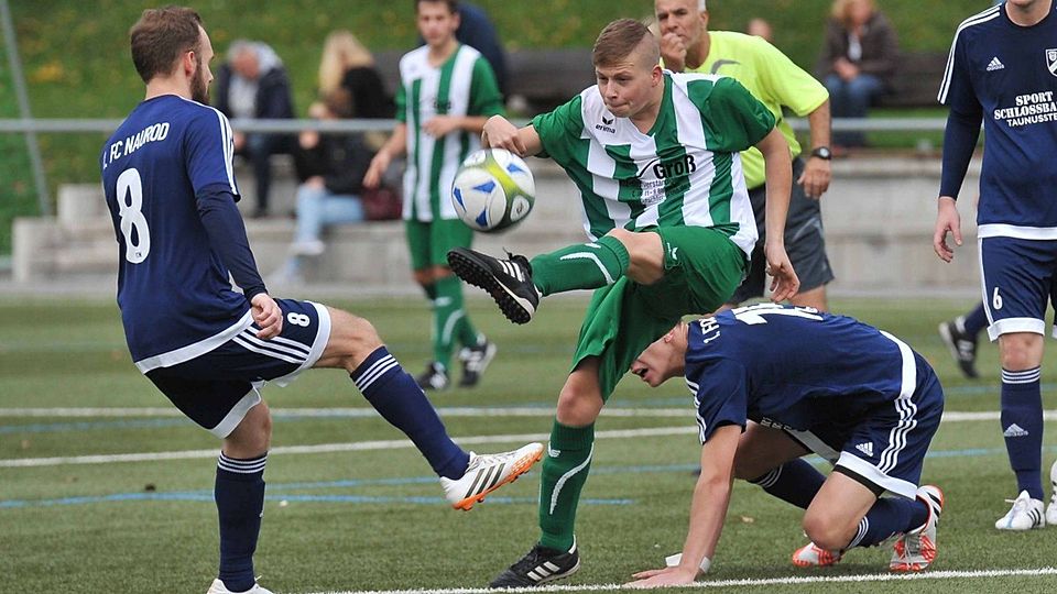 Am Wochenende kommt es im Biebrich zum Rückspiel zwischen den 19ern und Naurods Reserve. Archivfoto: Klein.