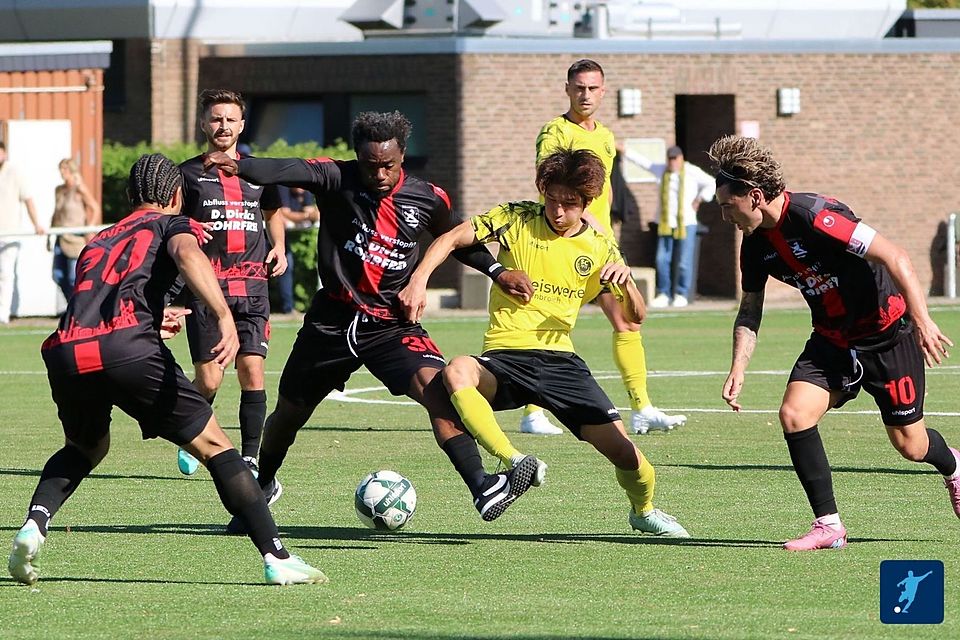 Das Hinspiel zwischen Solingen und Kapellen endete 2:2.