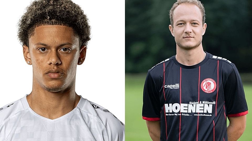 Hendrik Holtz (l.) und Brian Dollen trafen. 
