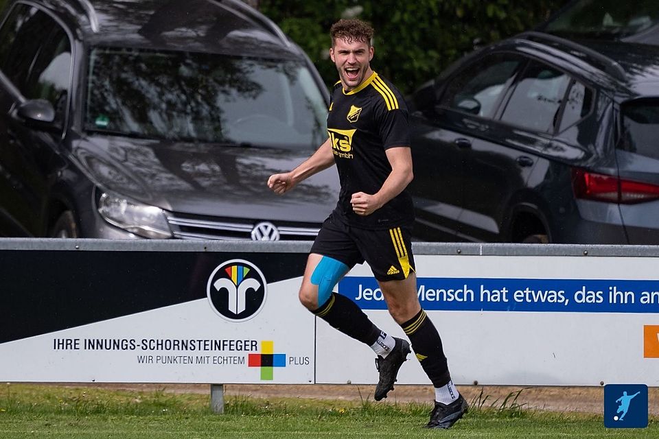 Die Muskeln spielen lassen hat der FC-DJK Simbach gegen Geisenhausen. Nach dem Patzer von Verfolger Falkenberg ist das Titelrennen fast entschieden.