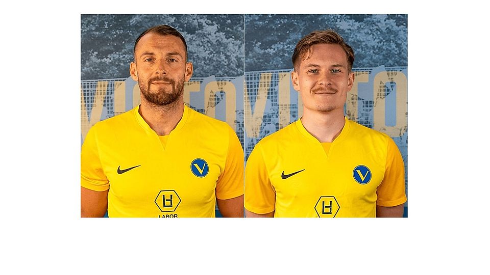 Luis-Luka Gleich (li.) und Luca Palzer erzielten jeweils einen Doppelpack und besorgten vier der fünf Tore des SC Victoria.