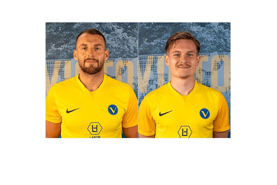 Luis-Luka Gleich (li.) und Luca Palzer erzielten jeweils einen Doppelpack und besorgten vier der fünf Tore des SC Victoria.