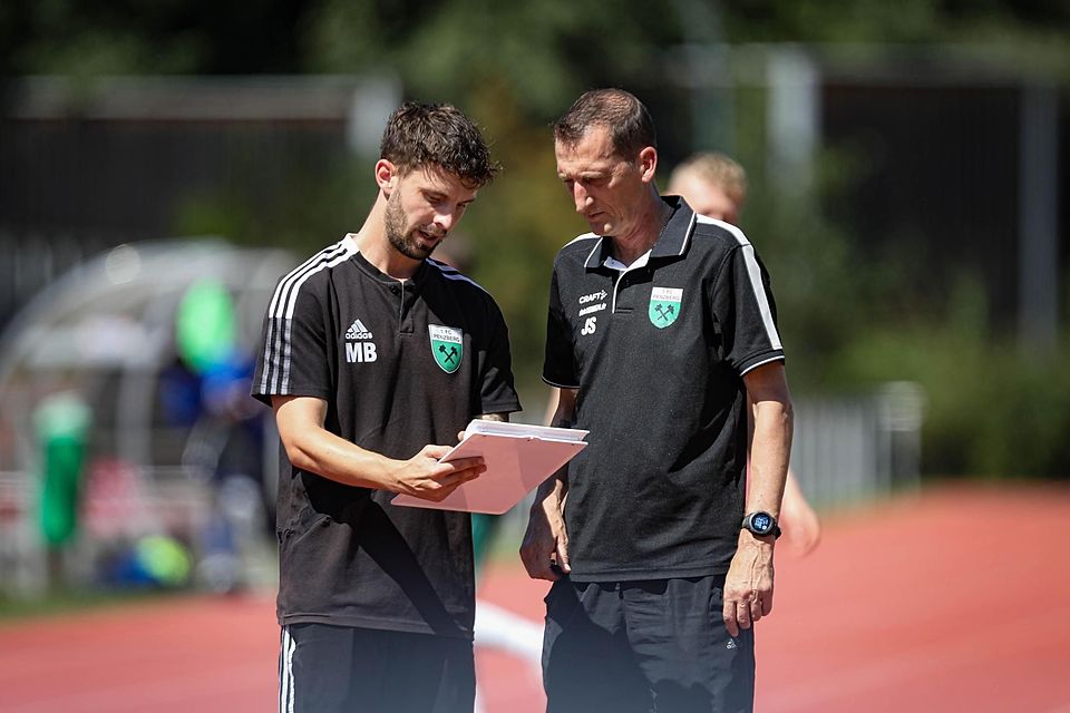 Sie können gut miteinander: Maximilian Bauer (links) und Sepp Siegert, der ab sofort wieder Co-Trainer ist.