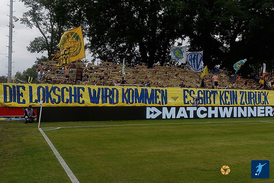 600 Fans der Leipziger durften ihr Team begleiten.