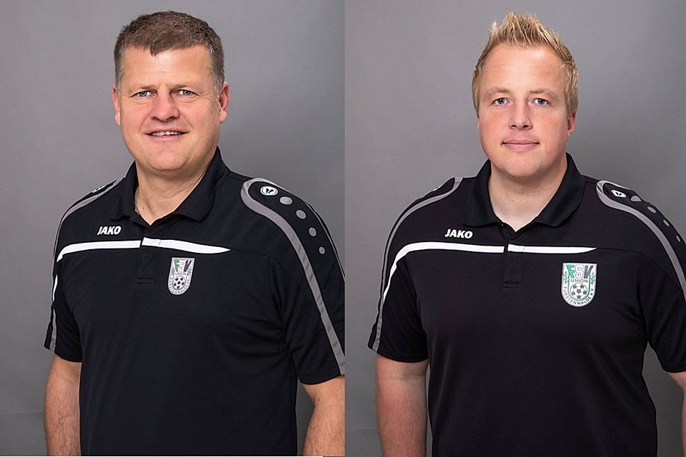 Trainer Matthias Maucksch und Co-Trainer Nico Hinz stehen in der kommenden Saison nicht mehr an der Seitenlinie des FSV Union Fürstenwalde.