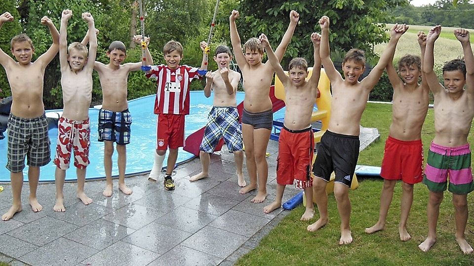 Wasser marsch hieß es in Schwand (F.: Schwabacher Tagblatt).