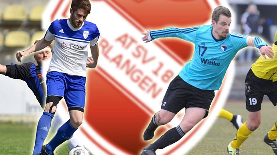 Kommen aus Forchheim zum ATSV: Ferdinand List (li.) und Florian Clausnitzer. (F: Zink, Brückmann)