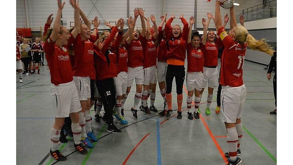 Im Vorjahr jubelte Bundesligist FSV Gütersloh mit U-17-Nationalspielerin Nina Ehegötz. F: FuPa.net