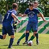 Die Spieler des SV Gammelsbach stehen kurz vor der B-Liga-Meisterschaft 