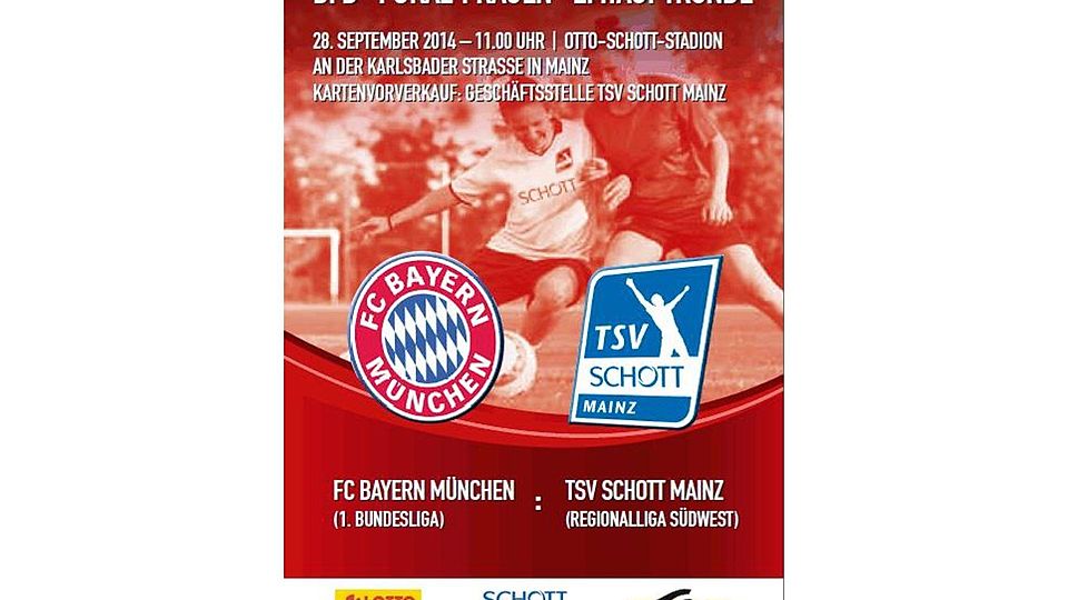 Flyer. TSV Schott Mainz / J.Klee
