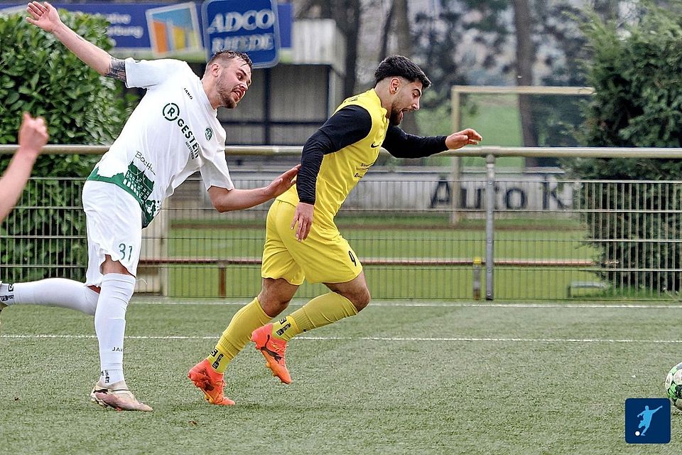 Hussein Merhi (Foto letzte Saison) macht mit dem dritten Tor den Auswärtssieg perfekt.