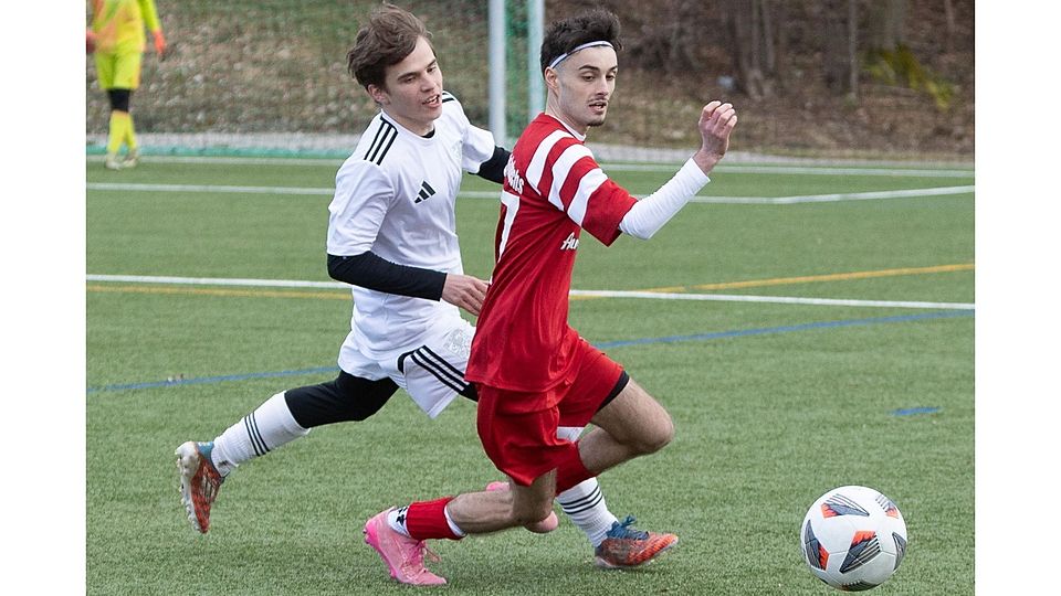 Erling,15.03.2026, Fußball Erling-Andechs-TSV Feldafing, Nr.77(Andechs), Nr.3(Feldafing)