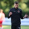Der FSV Pfaffenhofen (im Bild Spielertrainer Daniel Zanker) musste sich beim FC Stätzling mit einem Unentschieden begnügen.