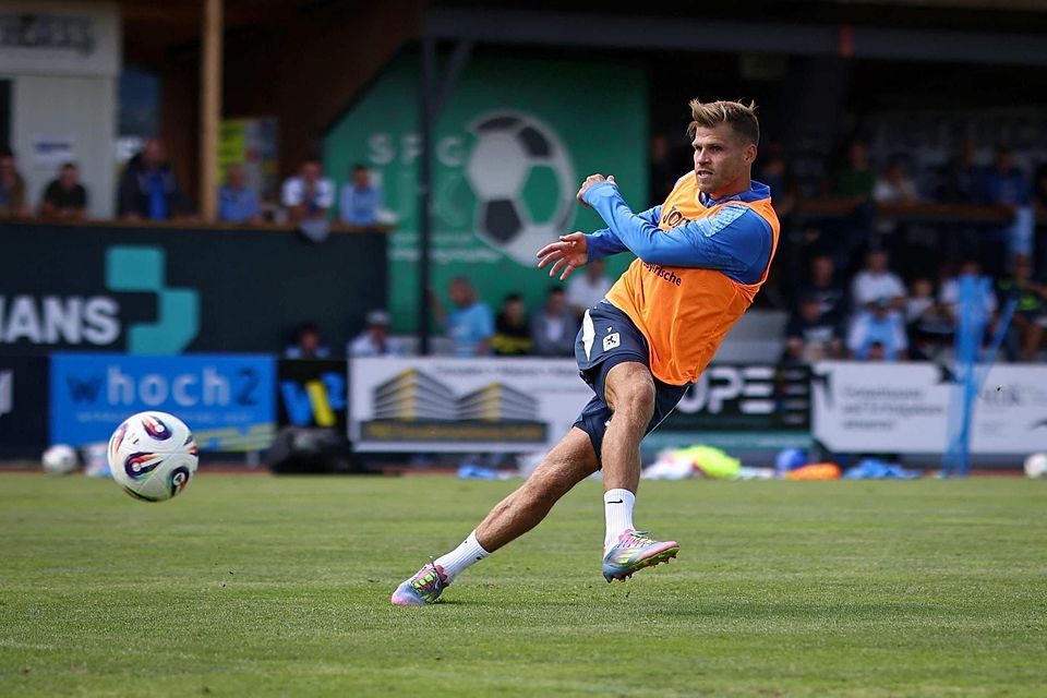 Vollgas - in jedem Training: Niederlechner will bei 1860 München vorangehen. Vollgas - in jedem Training: Niederlechner will bei 1860 München vorangehen.