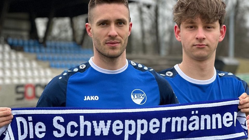 Die beiden Wintereuzugänge der Schweppermänner: Christian Wallisch und Louis Stanner