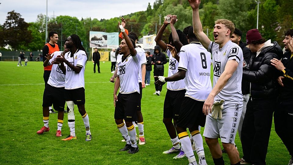 Beggen feiert den hart erarbeiteten 1:0-Sieg im Topspiel gegen Schieren