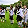 Beggen feiert den hart erarbeiteten 1:0-Sieg im Topspiel gegen Schieren