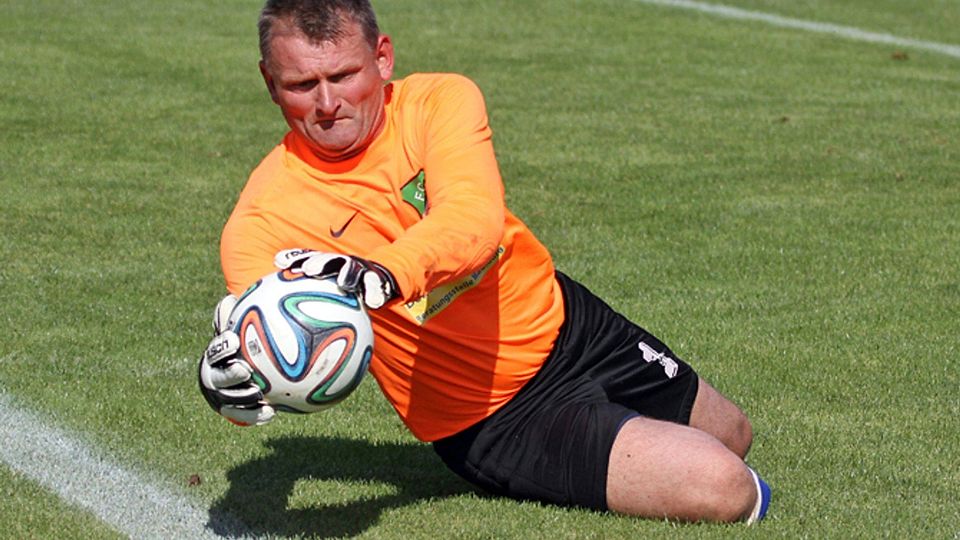Trotz Niederlage ein sicherer Rückhalt: Hausens Torhüterroutinier Stefan Specht. | Foto: Matthias Konzok
