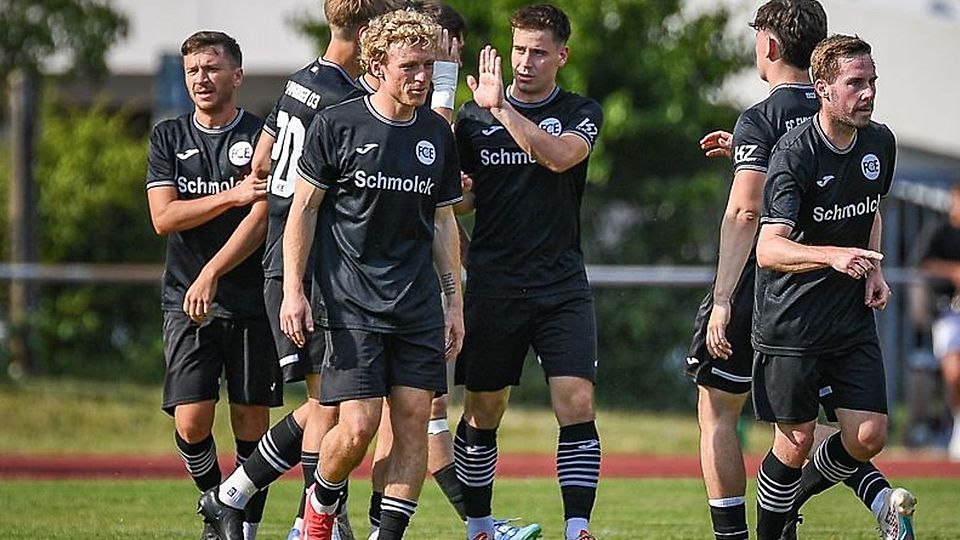 Die Spieler des FC Emmendingen wollen am Samstag nicht nur einen Torerfolg, sondern vor allem den Aufstieg in die Landesliga bejubeln.