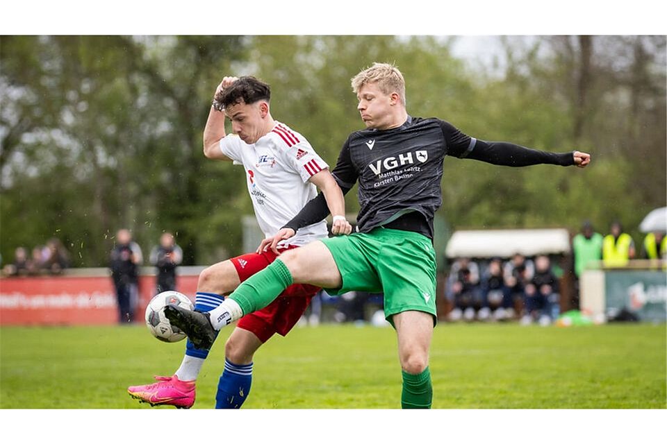 Matthias Lippek war auch in Stades harmloser erster Halbzeit um Biss und Wille bemüht. Foto: Struwe