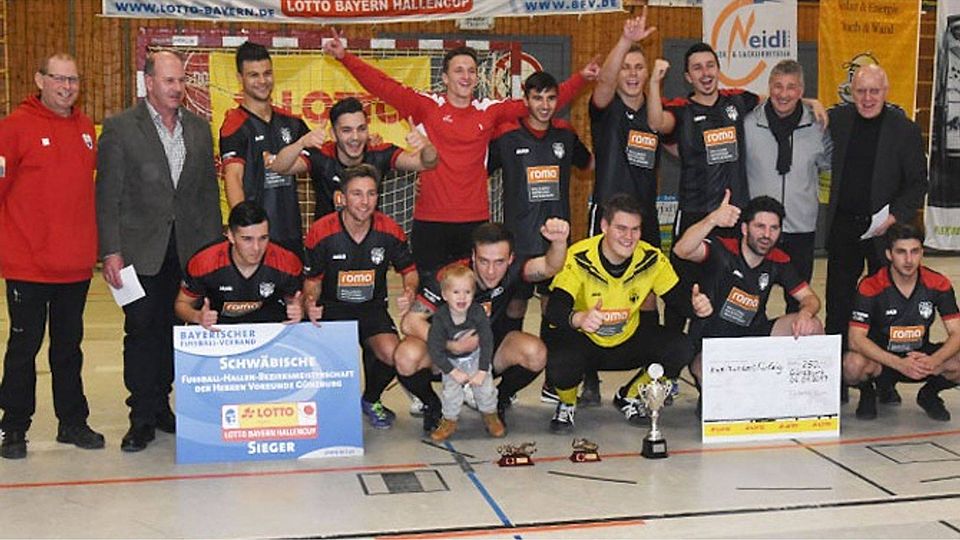 Der SC Bubesheim hat sich für die Endrunde der schwäbischen Futsalmeisterschaft qualifiziert.   F.: Walter Brugger