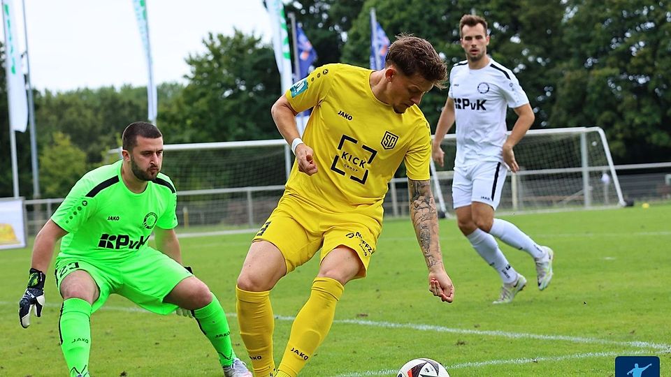 Der SC Union Nettetal setzte sich im Finale des Burgpokals durch.