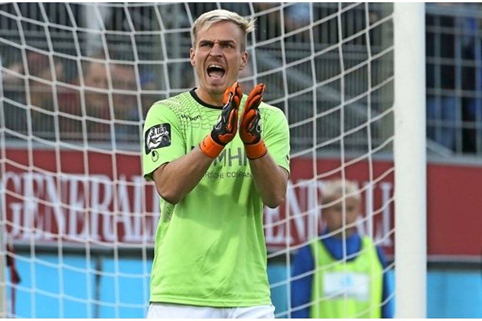 Dürfte gegen den VfL Osnabrück wieder im Tor der Kickers stehen: Rouwen Sattelmaier Bongarts