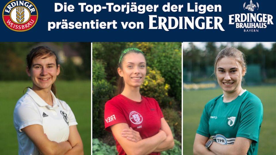Verena Graf (M.) und Lena Jocher (r.) holten im vergangenen Jahr die 15 Kästen Erdinger. Dieses Jahr wird es wohl nur eine von ihnen schaffen. Mit Maria Zeller (l.) haben sie noch eine starke Konkurrentin in ihrer Mitte.