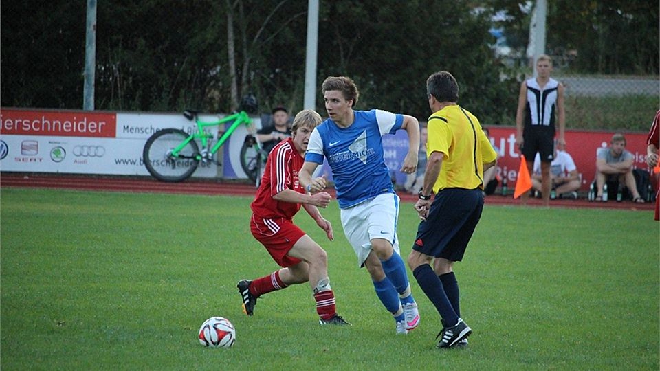 Beratzhausen kommt gegen Kottingwörth über ein 1:1-Remis nicht hinaus. F: Sedlmeier