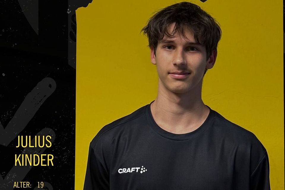 Auch Julius Kinder hat sich den Hofer Bayern angeschlossen.