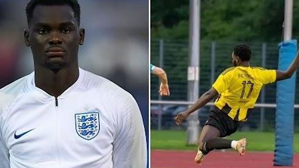 Aus der englischen U-Nationalmannschaft zum FC Töging: Pascal Kpohomouh.