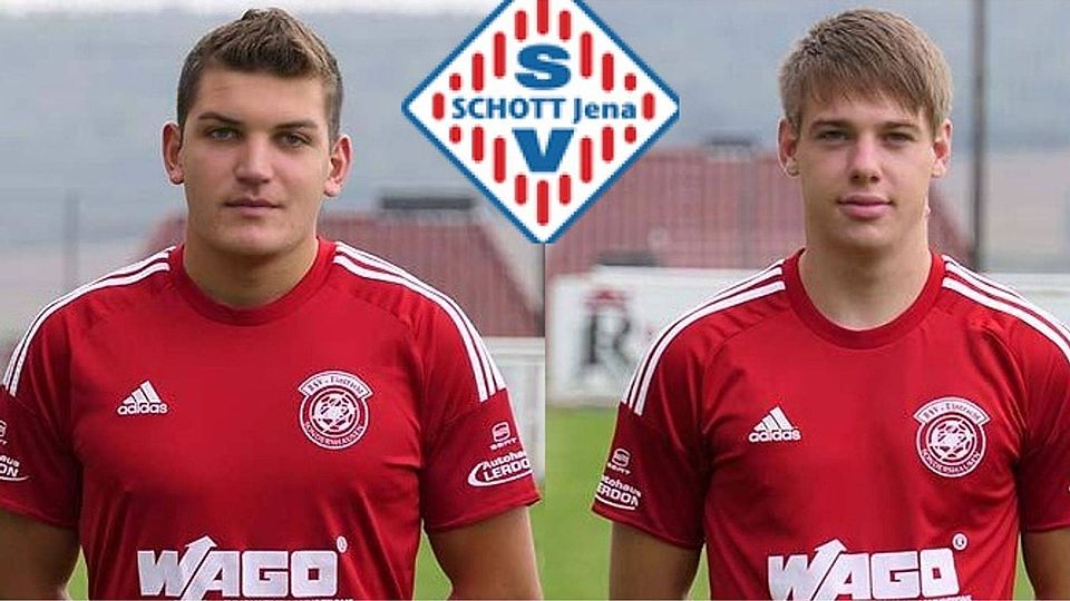 Philipp Kellermann & Oliver John wechseln zu SCHOTT Jena. © Eintracht Sondershausen