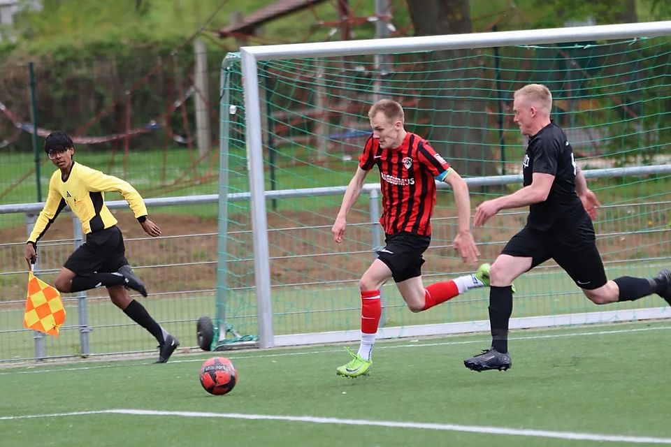 Bungart war kaum zu stoppen von der gegnerischen Defensive.