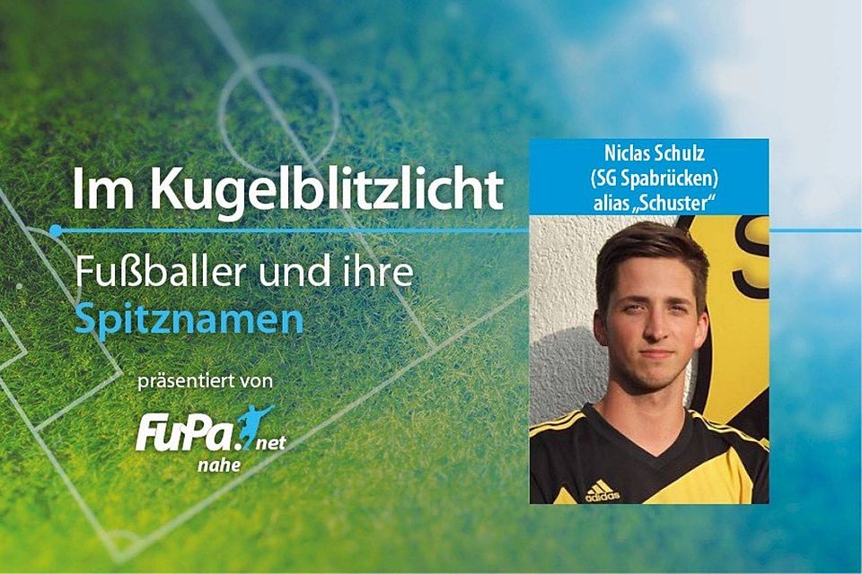 Niclas Schulz hat bei der SG Spabrücken den Spitznamen "Schuster" weg.