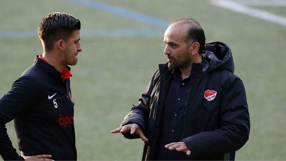 Die Spieler des 1.FC Wiesloch müssen nächstes Jahr auf die Anweisungen von Mehmet Öztürk verzichten. F: Pfeifer