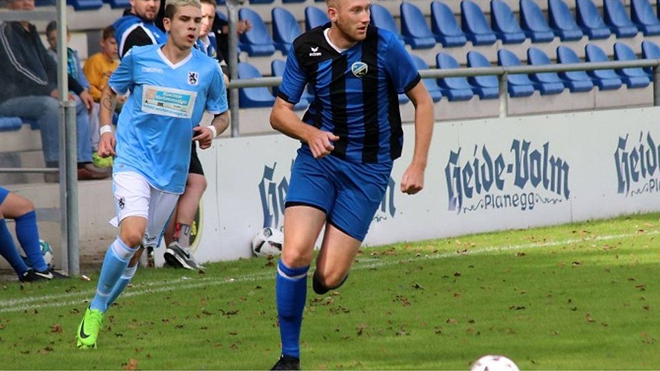 Manuel Capek absolvierte in der letzten Saison zehn Partien für die zweite Mannschaft des SV Planegg-Krailling und erzielte dabei drei Tore (hier im Spiel gegen den TSV 1860 III). DAGMAR RUTT