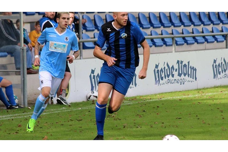 Manuel Capek absolvierte in der letzten Saison zehn Partien für die zweite Mannschaft des SV Planegg-Krailling und erzielte dabei drei Tore (hier im Spiel gegen den TSV 1860 III). DAGMAR RUTT