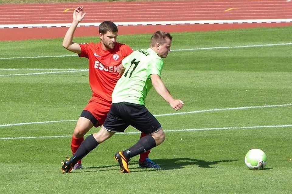 Christian Saarsoo durfte sich 2012 im Niederrheinpokal mit Rot-Weiss Essen messen.