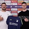 Luca Graf (rechts) wechselt zum VfB Krieschow.