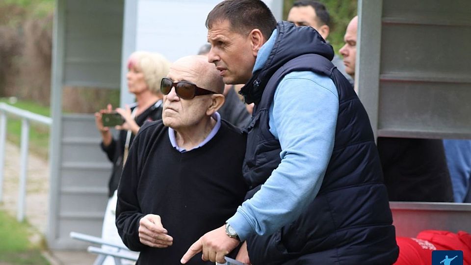 Heinz Oertwig mit Co Trainer Enis Djerlek