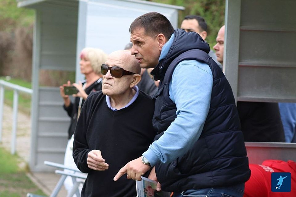 Heinz Oertwig mit Co Trainer Enis Djerlek