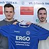 Die Brüder Marcus (links) und Tobias Wehren wechseln vom BC Aichach zum VfL Ecknach.