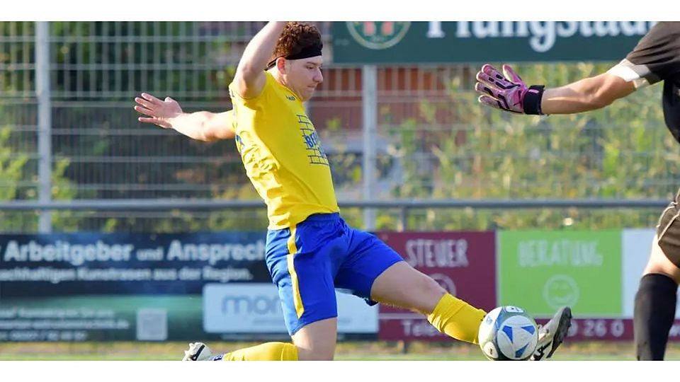 Ole Schmitt und die TG Jahn Trösel treffen im A-Liga-Topspiel am Mittwochabend auf den SV Affolterbach. (Archiv)