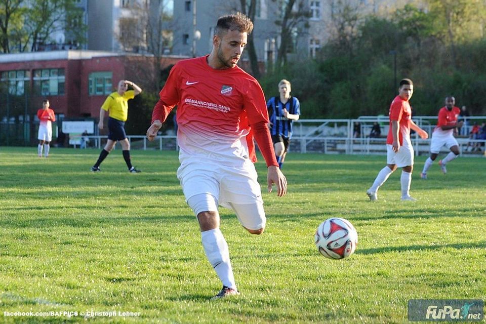 Mehmet Aydin traf in der aktuellen Berlin-Liga-Saison 27 Mal für den CFC Hertha 06. Foto: Christoph Lehner