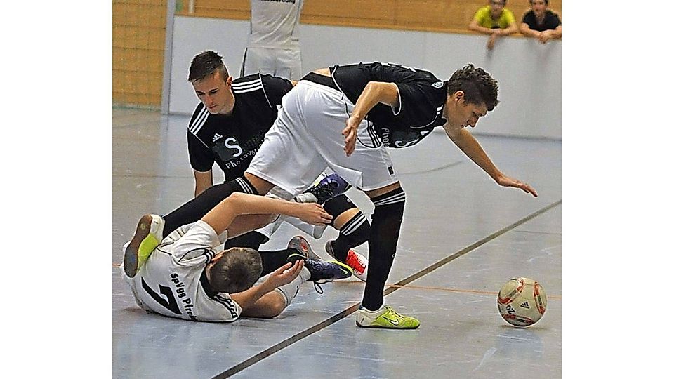 Hartumkämpft war das kleine Finale zwischen Schwarzenfeld und Pfreimd.